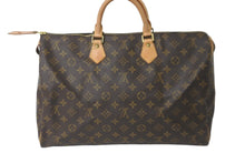 Load image into Gallery viewer, LOUIS VUITTON ルイヴィトン ハンドバッグ スピーディ40 M41522 モノグラム ゴールド金具 美品 中古 58890