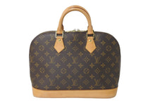 Load image into Gallery viewer, LOUIS VUITTON ルイヴィトン ハンドバッグ アルマ M51130 モノグラム ゴールド金具 美品 中古 58892