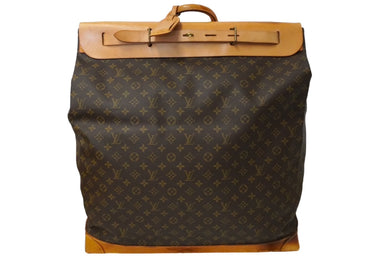 LOUIS VUITTON ルイヴィトン スティーマー トラベルケース M41126 モノグラムキャンバス ブラウン ゴールド金具 良品 中古 58894