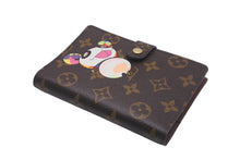 Load image into Gallery viewer, 極美品 LOUIS VUITTON ルイヴィトン 手帳カバー アジェンダ PM モノグラムパンダ 村上隆 R20011 ブラウン 中古 58897