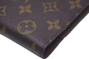 極美品 LOUIS VUITTON ルイヴィトン 手帳カバー アジェンダ PM モノグラムパンダ 村上隆 R20011 ブラウン 中古 58897