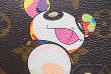 Load image into Gallery viewer, 極美品 LOUIS VUITTON ルイヴィトン 手帳カバー アジェンダ PM モノグラムパンダ 村上隆 R20011 ブラウン 中古 58897