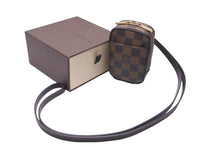 Load image into Gallery viewer, 極美品 LOUIS VUITTON ルイヴィトン ポーチ テュイオカピPM ダミエ ブラウン N61738 ゴールド金具 中古 58899
