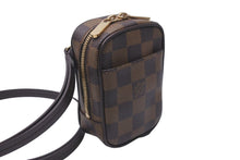 Load image into Gallery viewer, 極美品 LOUIS VUITTON ルイヴィトン ポーチ テュイオカピPM ダミエ ブラウン N61738 ゴールド金具 中古 58899