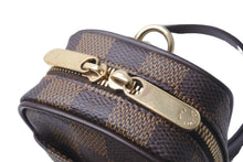 Load image into Gallery viewer, 極美品 LOUIS VUITTON ルイヴィトン ポーチ テュイオカピPM ダミエ ブラウン N61738 ゴールド金具 中古 58899