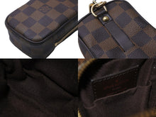 Load image into Gallery viewer, 極美品 LOUIS VUITTON ルイヴィトン ポーチ テュイオカピPM ダミエ ブラウン N61738 ゴールド金具 中古 58899