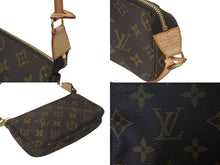 Load image into Gallery viewer, 極美品 LOUIS VUITTON ルイヴィトン モノグラム ミニ ポシェット アクセソワール ブラウン アクセサリーポーチ M58009 中古 58906