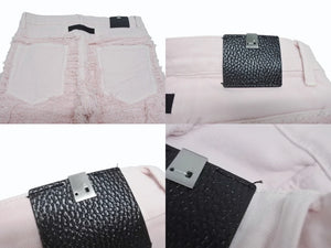 極美品 1017 ALYX 9SM blackmeans アリクス ブラックミーンズ デニムパンツ YZERR私物コットン なるほどピンク サイズ30 中古 4b005891 