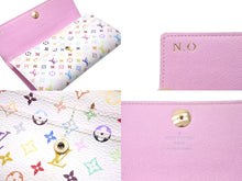 Load image into Gallery viewer, LOUIS VUITTON ルイヴィトン 長財布 ポルトフォイユ サラ M93746 モノグラム マルチカラー 村上隆 イニシャル入り 良品 中古 58941