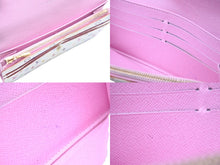 Load image into Gallery viewer, LOUIS VUITTON ルイヴィトン 長財布 ポルトフォイユ サラ M93746 モノグラム マルチカラー 村上隆 イニシャル入り 良品 中古 58941