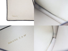 Load image into Gallery viewer, Valextra ヴァレクストラ カードケース グレインカーフスキン ホワイト 名刺入れ パスケース V8L03 044 良品 中古 58954