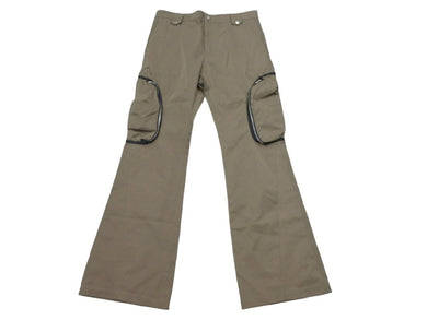 新品未使用 FFF POSTAL SERVICE トリプルエフポスタルサービス フレアパンツ サイズ 36 カーキ オリーブ カーゴ 中古 58961