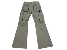 Load image into Gallery viewer, 新品未使用 FFF POSTAL SERVICE トリプルエフポスタルサービス フレアパンツ カーキ オリーブ カーゴ 中古 58962