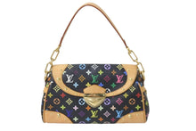 Load image into Gallery viewer, LOUIS VUITTON ルイヴィトン ショルダーバッグ M40204 ビバリーMM モノグラムマルチカラー ブラック ゴールド金具 良品 中古 58980