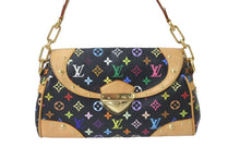 Load image into Gallery viewer, LOUIS VUITTON ルイヴィトン ショルダーバッグ M40204 ビバリーMM モノグラムマルチカラー ブラック ゴールド金具 良品 中古 58980