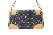 Load image into Gallery viewer, LOUIS VUITTON ルイヴィトン ショルダーバッグ M40204 ビバリーMM モノグラムマルチカラー ブラック ゴールド金具 良品 中古 58980