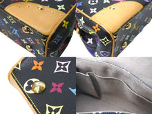 Load image into Gallery viewer, LOUIS VUITTON ルイヴィトン ショルダーバッグ M40204 ビバリーMM モノグラムマルチカラー ブラック ゴールド金具 良品 中古 58980
