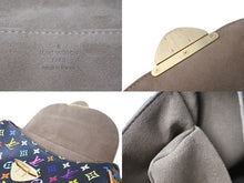 Load image into Gallery viewer, LOUIS VUITTON ルイヴィトン ショルダーバッグ M40204 ビバリーMM モノグラムマルチカラー ブラック ゴールド金具 良品 中古 58980