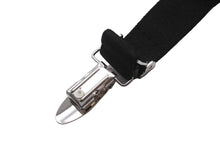 Load image into Gallery viewer, 極美品 GUCCI グッチ サスペンダー スタッズ スパイク 595968 シルバー ブラック レザー 中古 58987