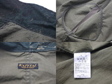 Load image into Gallery viewer, KAPITAL キャピタル ロング コート ジャケット K1903LJ028 グリーン ブラウン カーキ コットン ナイロン サイズ S 美品 中古 58989