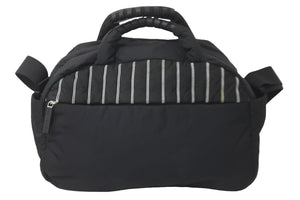 CHANEL シャネル スポーツライン ボストンバッグ 10番台 ナイロン ブラック ブラック シルバー 良品 中古 59066