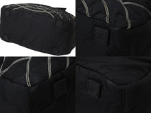 Load image into Gallery viewer, CHANEL シャネル スポーツライン ボストンバッグ 10番台 ナイロン ブラック ブラック シルバー 良品 中古 59066