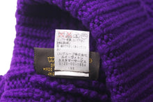 Load image into Gallery viewer, LOUIS VUITTON ルイヴィトン ニットキャップ ワッチキャップ ビーニー ニット帽 ウール パープル 美品 中古 59069