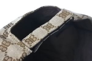 新品未使用 BALENCIAGA バレンシアガ グッチコラボ キャップ コットンキャンバス 680717 サイズ L 中古 59070