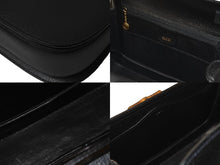 Load image into Gallery viewer, GUCCI グッチ バンブー 2WAY ショルダーバッグ ブラック レザー ハンドバッグ 鞄 カバン 斜め掛け 黒 ウッド 良品 中古 59073