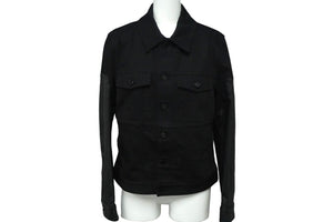 GIVENCHY ジバンシージャケット コットン羊革 ブラック サイズ36 レディース 16A 3513 608 美品 中古 59087 
