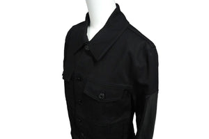 GIVENCHY ジバンシージャケット コットン羊革 ブラック サイズ36 レディース 16A 3513 608 美品 中古 59087 