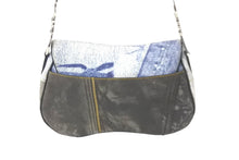 Load image into Gallery viewer, 極美品 Christian Dior クリスチャンディオール ショルダーバッグ サドルバッグ ガリアーノ デニム シルバー金具 中古 59090