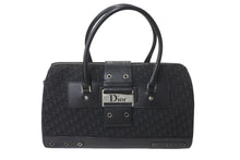 Load image into Gallery viewer, Christian Dior クリスチャンディオール ハンドバッグ ストリートシック トロッター柄 97BM-1003 ブラック 美品 中古 59098