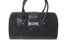 Load image into Gallery viewer, Christian Dior クリスチャンディオール ハンドバッグ ストリートシック トロッター柄 97BM-1003 ブラック 美品 中古 59098