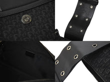 Load image into Gallery viewer, Christian Dior クリスチャンディオール ハンドバッグ ストリートシック トロッター柄 97BM-1003 ブラック 美品 中古 59098