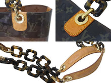 Load image into Gallery viewer, LOUIS VUITTON ルイヴィトン トートバッグ M92501 カバアンブル MM モノグラム ビニール クリア ブラウン 良品 中古 59110