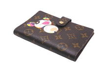 Load image into Gallery viewer, LOUIS VUITTON ルイヴィトン 手帳カバー アジェンダ PM モノグラム・パンダ 村上隆 R20011 ゴールド金具 美品 中古 59130
