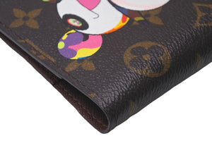 LOUIS VUITTON ルイヴィトン 手帳カバー アジェンダ PM モノグラム・パンダ 村上隆 R20011 ゴールド金具 美品 中古 59130