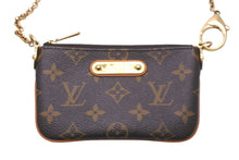 Load image into Gallery viewer, LOUIS VUITTON ルイヴィトン ポーチ ミニバッグ チェーン M60095 ポシェットミラPM ブラウン ゴールド金具 美品 中古 59131