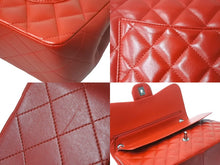 Load image into Gallery viewer, CHANEL シャネル チェーンショルダーバッグ マトラッセ ダブルフラップ 20番台 A58600 ラムスキン レッド 美品 中古 59146