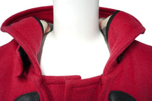 Load image into Gallery viewer, BURBERRY BRIT バーバリー ブリッド ダッフル ウール コート ピンク系 4020919 アウター チェック サイズ38 良品 中古 59148