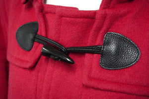 BURBERRY BRIT バーバリー ブリッド ダッフル ウール コート ピンク系 4020919 アウター チェック サイズ38 良品 中古 59148