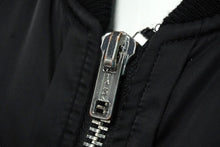 Load image into Gallery viewer, 3.1 Phillip Lim 3.1 フィリップリム MA-1 バックストラップ コート ブラック ナイロン ジップ F162-8396NTWM 美品 中古 59169
