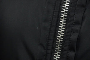 3.1 Phillip Lim 3.1 フィリップリム MA-1 バックストラップ コート ブラック ナイロン ジップ F162-8396NTWM 美品 中古 59169