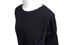 Load image into Gallery viewer, MARNI マルニ 19ss 半袖Ｔシャツ 切替 デザイン 50サイズ ブラック ネイビー HUMU0027Q0 良品 中古 59176