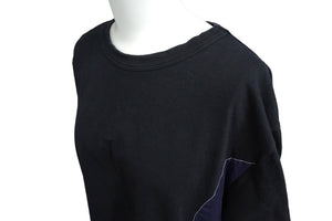 MARNI マルニ 19ss 半袖Ｔシャツ 切替 デザイン 50サイズ ブラック ネイビー HUMU0027Q0 良品 中古 59176