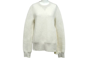 Sacai サカイ スポンジ スウェット プルオーバー プリーツデザイン 霜降りグレー サンプル品 5364 美品 中古 59184 