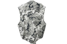Load image into Gallery viewer, 新品同様品 BALENCIAGA バレンシアガ ベスト 681459 カモフラージュプリント カーゴポケット ブラック グレー 48 中古 59199