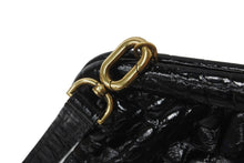Load image into Gallery viewer, BALENCIAGA バレンシアガ ショルダーバッグ クロッカークラウド クロコ型押しがま口 638540 ゴールド金具 美品 中古 59201