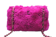 Load image into Gallery viewer, CHANEL シャネル ショルダーバッグ チェーンショルダー ココマーク 6番台 ピンク ファー ゴールド金具 良品 中古 59213